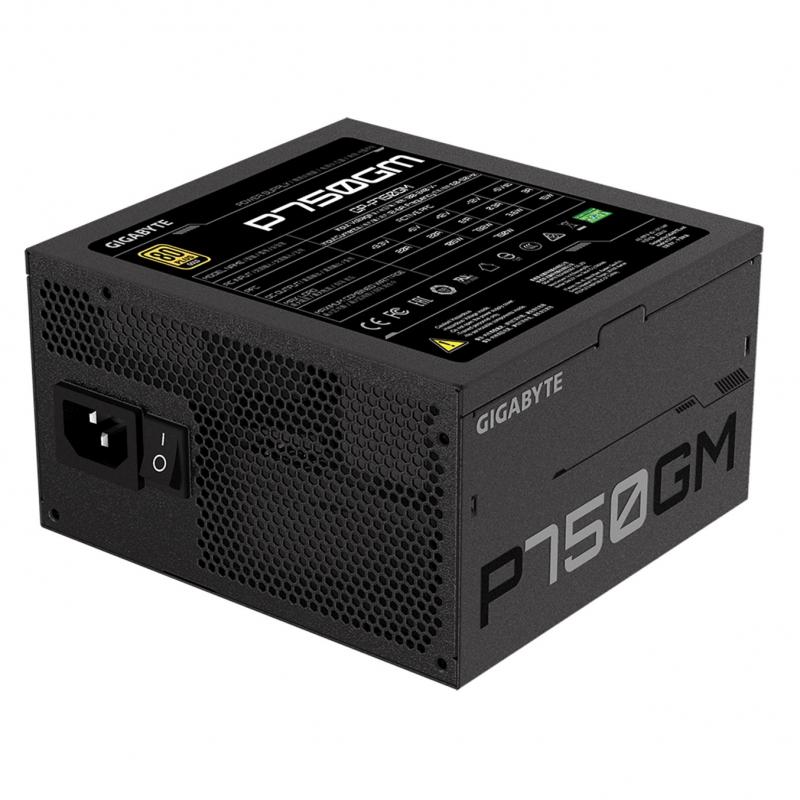 Fuente de alimentacion gigabyte gp - p750gm 750w atx 80 plus gold - Imagen 1