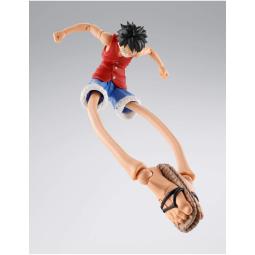 Monkey d. luffy - romance dawn - gum - gum option parts set one piece sh figuarts
