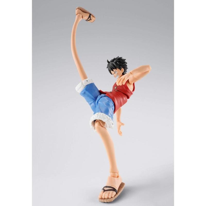 Monkey d. luffy - romance dawn - gum - gum option parts set one piece sh figuarts
