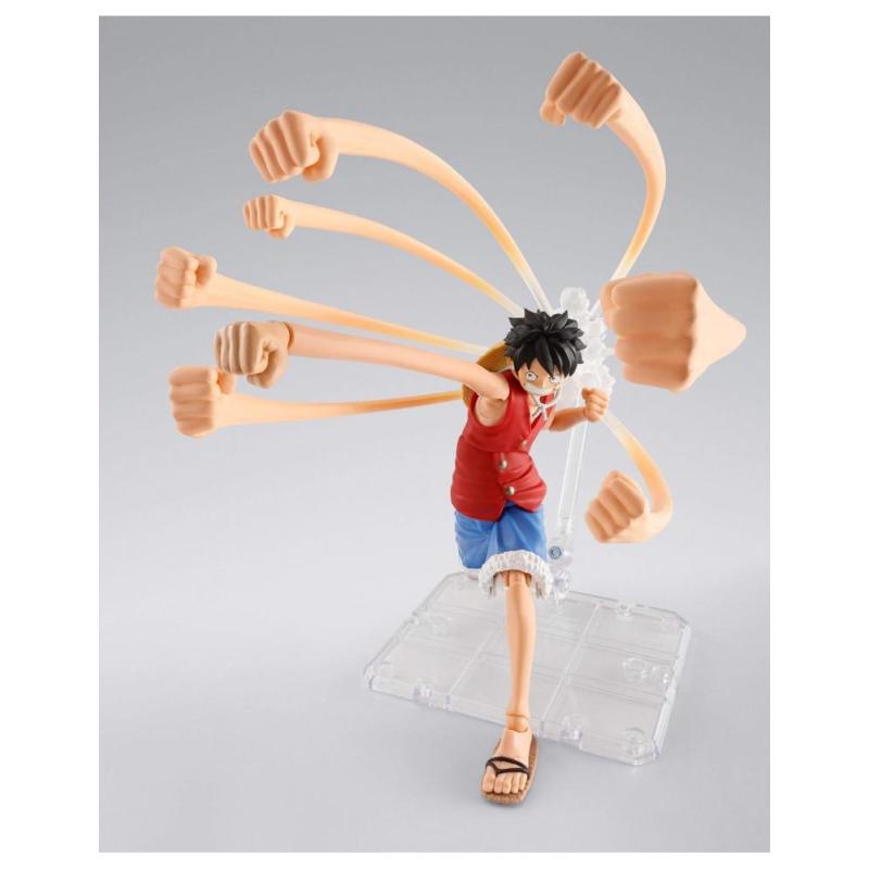 Monkey d. luffy - romance dawn - gum - gum option parts set one piece sh figuarts