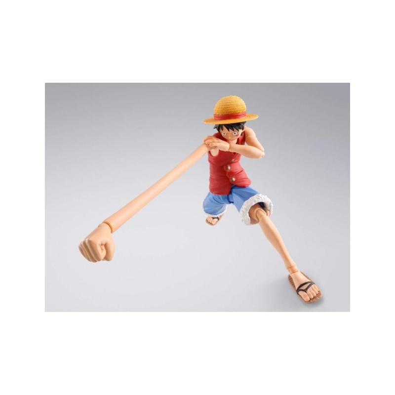 Monkey d. luffy - romance dawn - gum - gum option parts set one piece sh figuarts
