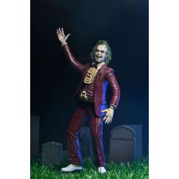 Beetlejuice red tuxedo scale action fig. 18 cm beetlejuice (1988)