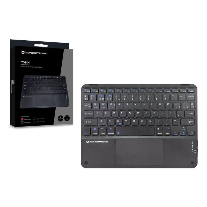Teclado conceptronic tobin01bes inalambrico