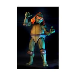 Michelangelo figura 42 cm teenage mutant ninja turtles movie 1990 1 - 4 scale (re - run)