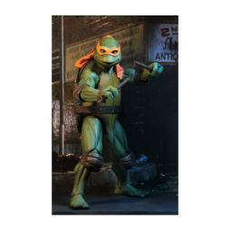 Michelangelo figura 42 cm teenage mutant ninja turtles movie 1990 1 - 4 scale (re - run)