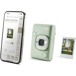 Camara fujifilm instax mini liplay matcha green
