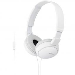 Auriculares sony mdrzx110apw - blanco - pleglable - microfono - Imagen 1
