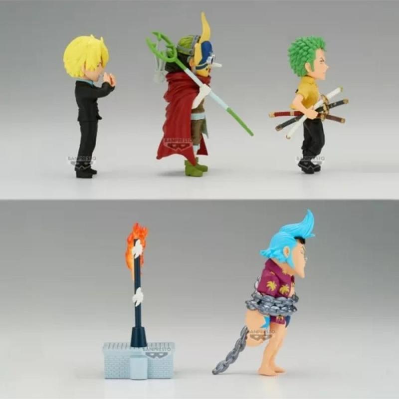 Figura banpresto one piece world collectable enies lobby 2 unidad aleatoria