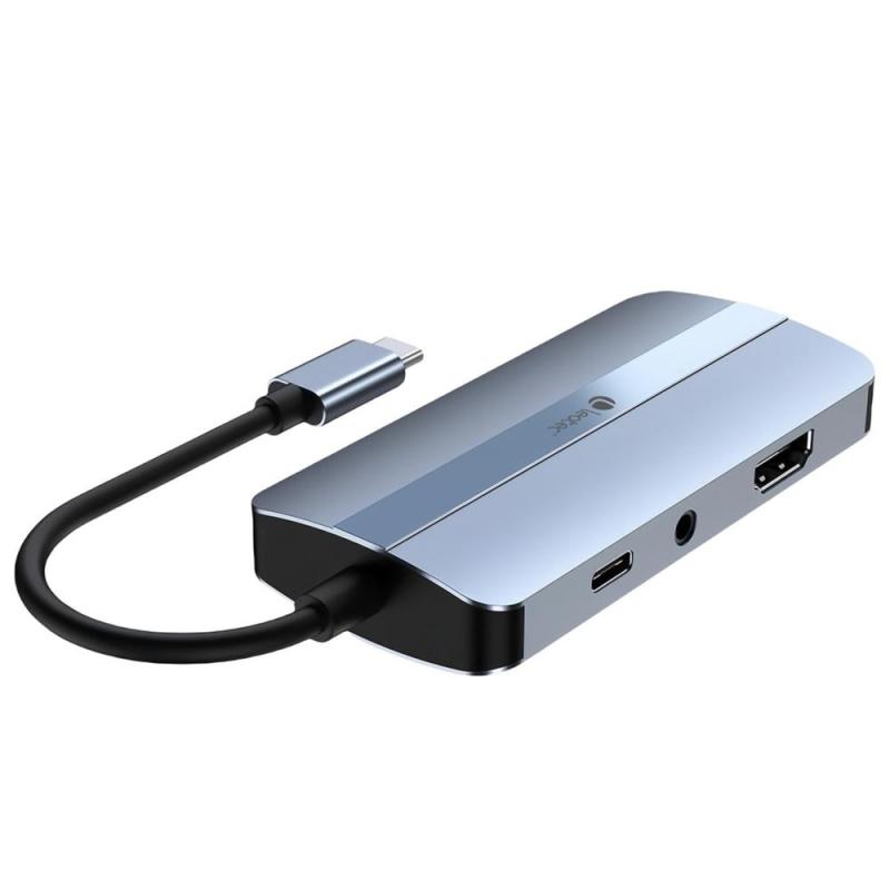 Docking station leotec usb tipo c 7 en 1