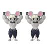 Figura banpresto demon slayer kimetsu no yaiba fl muscular mice 9cm