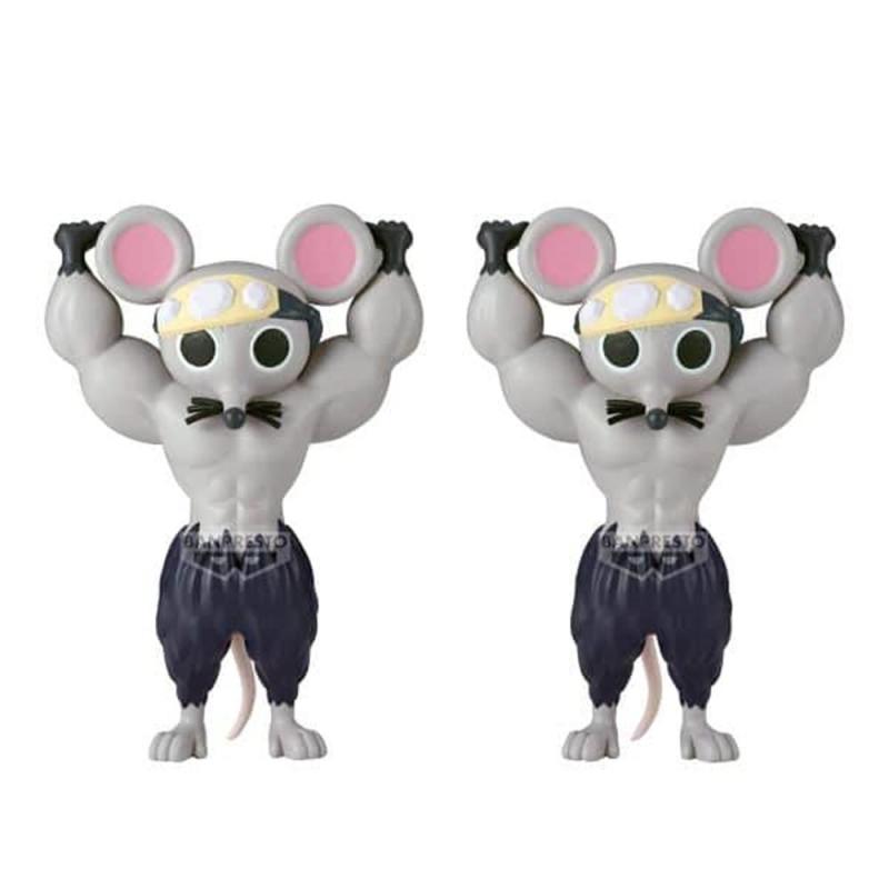 Figura banpresto demon slayer kimetsu no yaiba fl muscular mice 9cm
