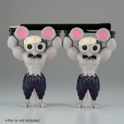 Figura banpresto demon slayer kimetsu no yaiba fl muscular mice 9cm