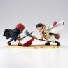 Figura banpresto one piece world collectable figure log stories edward newgate vs shanks 13cm