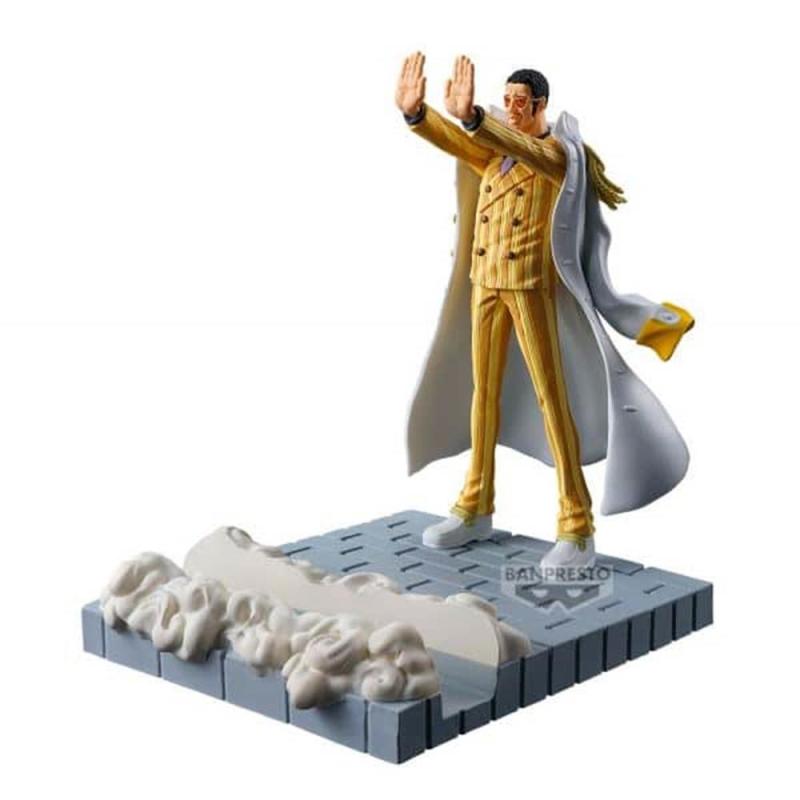 Figura banpresto one piece fl kizaru borsalino 12cm