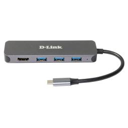 Docking station d - link dub - 2333 usb tipo c 5 en 1
