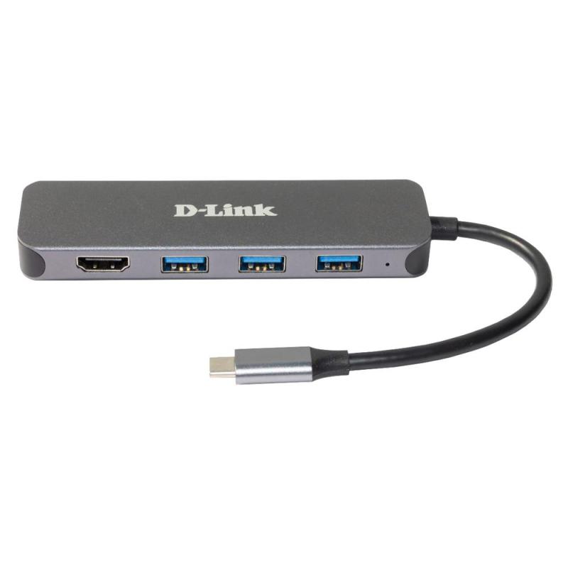 Docking station d - link dub - 2333 usb tipo c 5 en 1