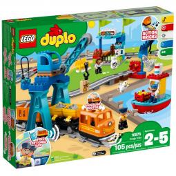 Lego duplo tren de mercancias - Imagen 1