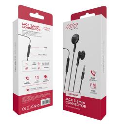Auriculares myway mwhph0019 negro