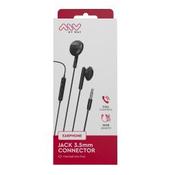 Auriculares myway mwhph0019 negro