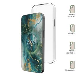 Carcasa myway para apple iphone 16 pro transparente