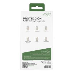 Carcasa myway para apple iphone 15 transparente
