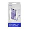 Carcasa myway para apple iphone 15 pro max transparente + protector pantalla cristal templado