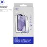 Carcasa myway para apple iphone 15 pro max transparente + protector pantalla cristal templado