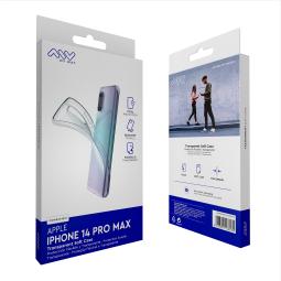 Carcasa myway para apple iphone 14 pro max transparente