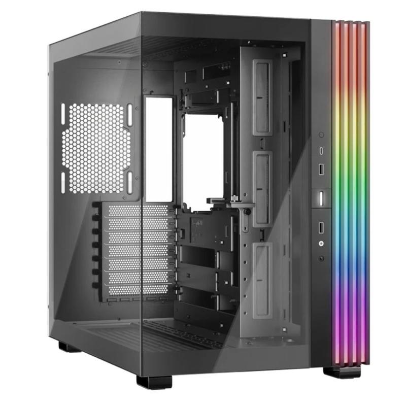 Caja ordenador gaming be quiet! light base 600 dx atx argb vidrio negra