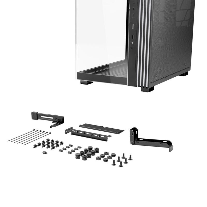 Caja ordenador gaming be quiet! light base 600 dx atx argb vidrio negra