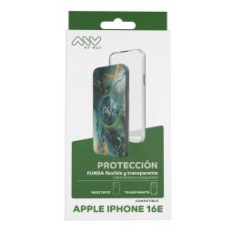 Carcasa myway para apple iphone 16e transparente