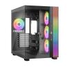 Caja ordenador gaming be quiet! light base 600 lx atx argb vidrio negra