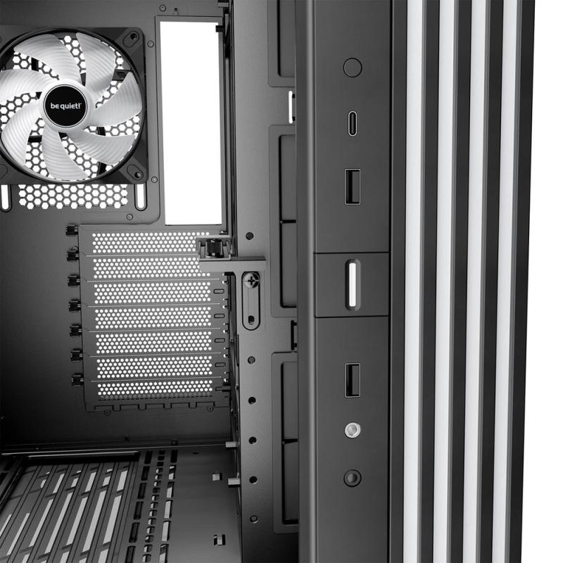 Caja ordenador gaming be quiet! light base 600 lx atx argb vidrio negra