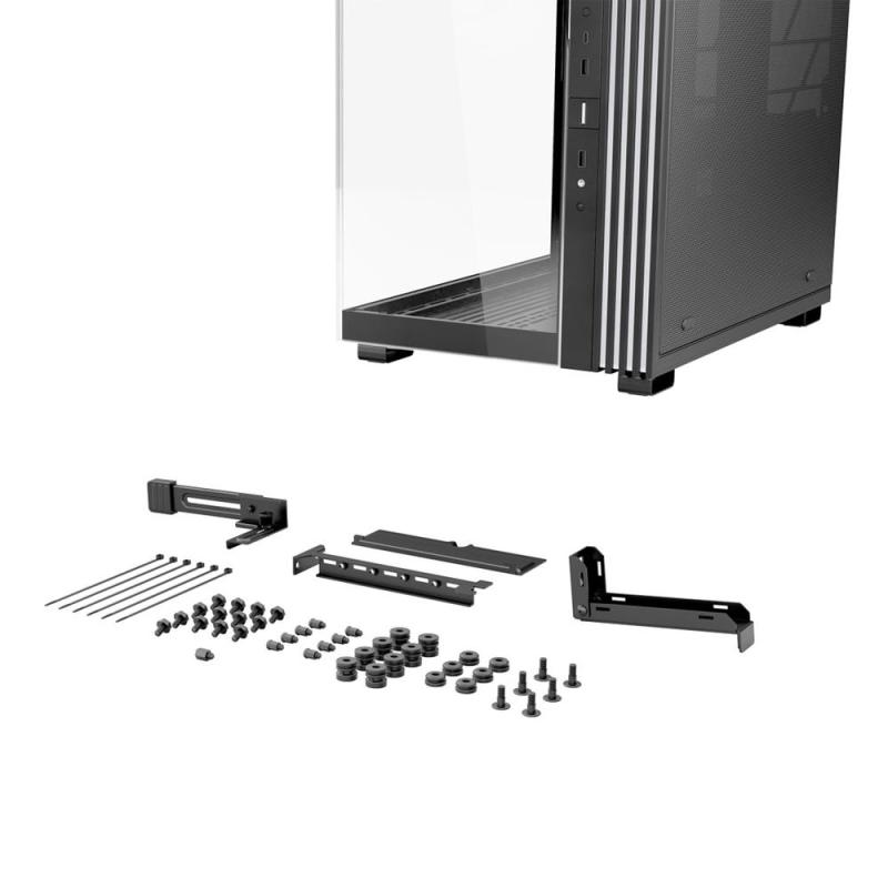 Caja ordenador gaming be quiet! light base 600 lx atx argb vidrio negra