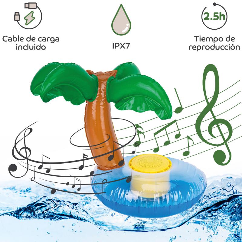 Altavoz myway flotante palmera