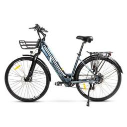 Bicicleta electrica smartgyro sunset titanium 250w 1000mah 50km auto