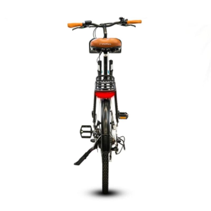 Bicicleta electrica smartgyro sunset blanca 250w 1000mah 50km auto