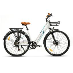 Bicicleta electrica smartgyro sunset blanca 250w 1000mah 50km auto