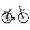 Bicicleta electrica smartgyro sunset blanca 250w 1000mah 50km auto