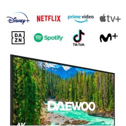 Tv daewoo 65 pulgadas led 4k uhd - d65dm54uams - android smart tv