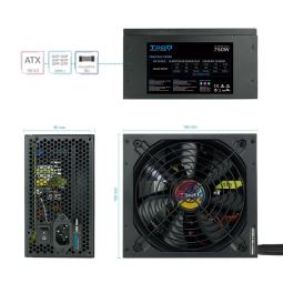 Fuente alimentacion tooq tqapolo - 750sp atx 750w