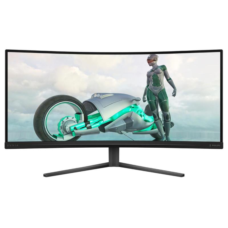 Monitor curvo gaming philips evnia 34m2c3500l - 00 34 pulgadas qhd 180hz