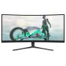 Monitor curvo gaming philips evnia 34m2c3500l - 00 34 pulgadas qhd 180hz