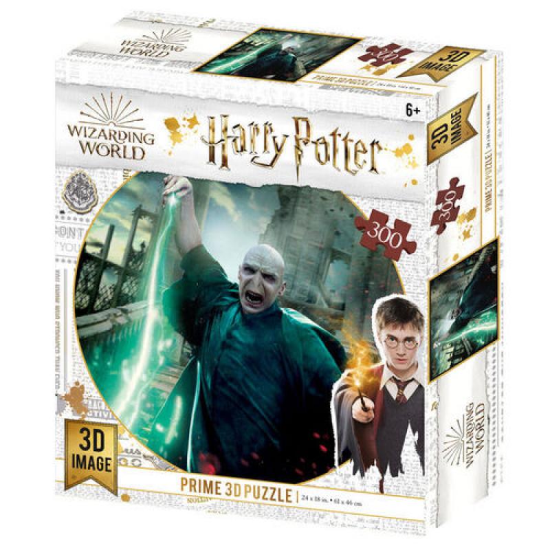 Puzzle 3d lenticular harry potter lord voldemort 300 piezas - Imagen 1