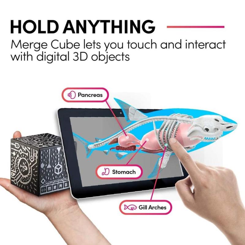 Cubo realidad virtual merge cube