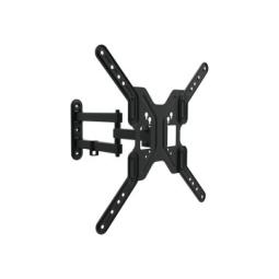 Soporte de pared equip para pantalla de 13 pulgadas - 55 pulgadas doble brazo inclinable y giratorio max