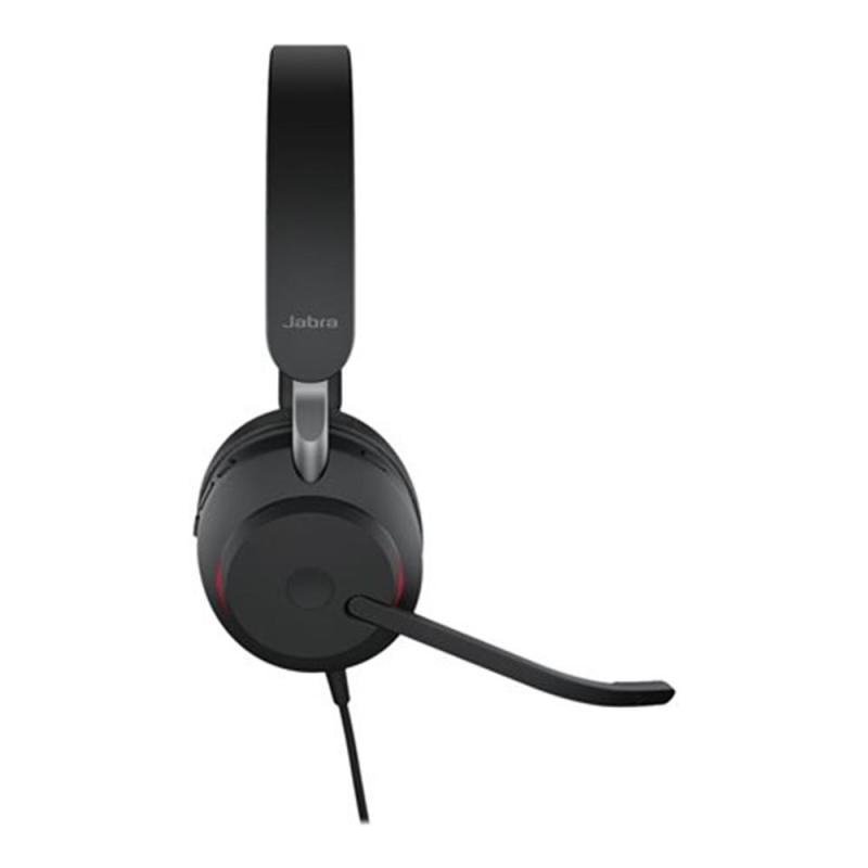 Auriculares jabra evolve2 40 se uc stereo negro