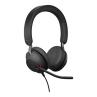 Auriculares jabra evolve2 40 se uc stereo negro