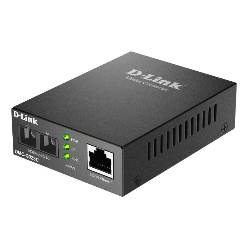 Convertidor de medios multimodo d - link dmc - g02sc