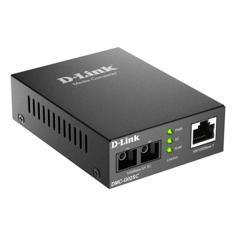 Convertidor de medios multimodo d - link dmc - g02sc